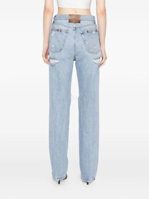 Alexander Wang distressed-detail jeans - Blue