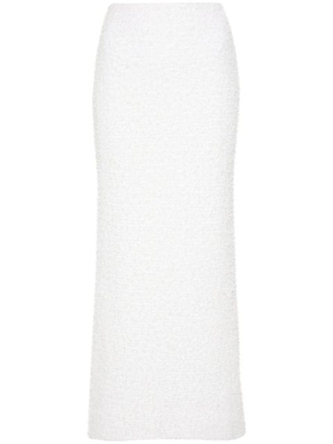 Balenciaga metallic-threading maxi skirt - Neutrals - zdjęcie produktu nr 1