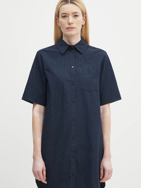 Samsoe Samsoe sukienka bawełniana SATINA - zdjęcie produktu nr 2