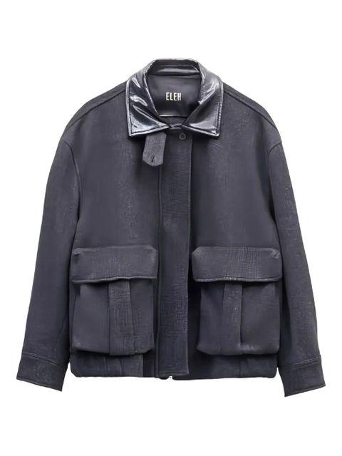 Eleh pocket collar jacket - Black - zdjęcie produktu nr 1