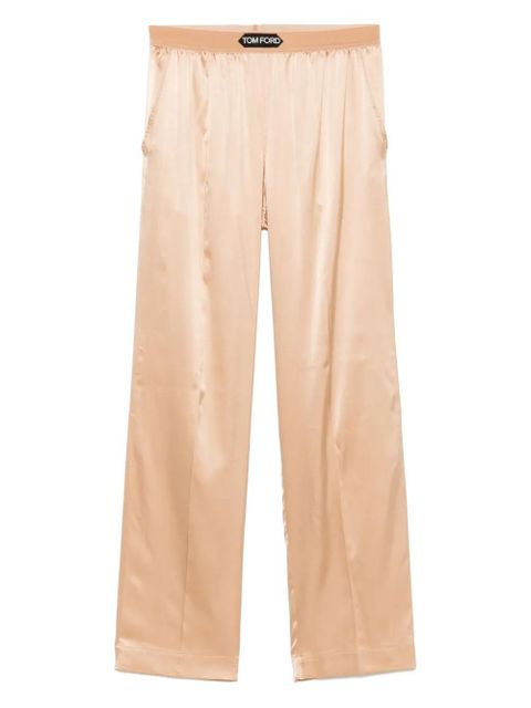 TOM FORD satin pajama bottoms - Neutrals - zdjęcie produktu nr 1