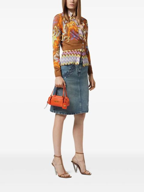 Versace Tag Bowling mini bag - Orange