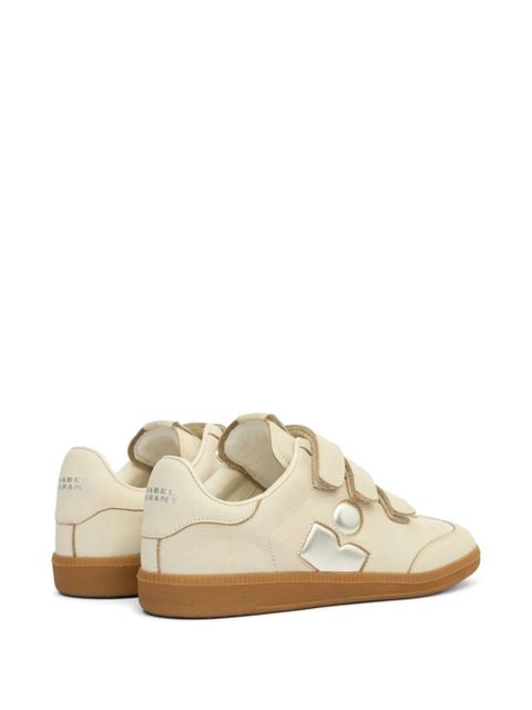 ISABEL MARANT Beth logo-detail sneakers - Neutrals