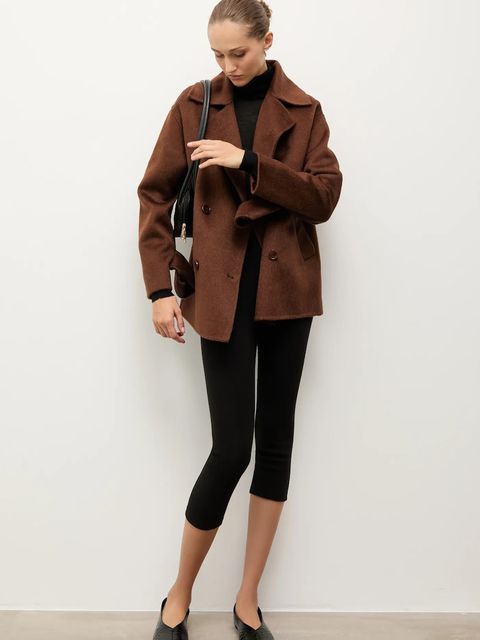 Answear.LAB baleriny skórzane kolor czarny