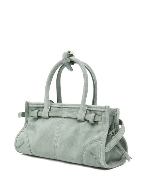 Prada logo-detail tote bag - Green