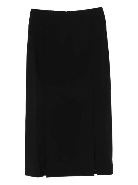 Róhe slit-detail skirt - Black - zdjęcie produktu nr 1