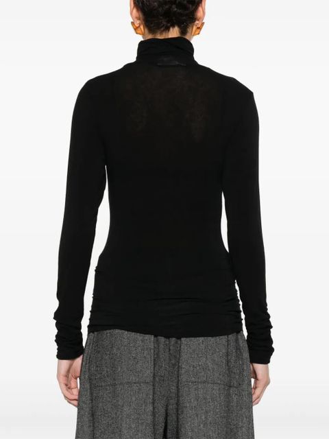 SOLOTRE roll-neck sweater - Black - zdjęcie produktu nr 2