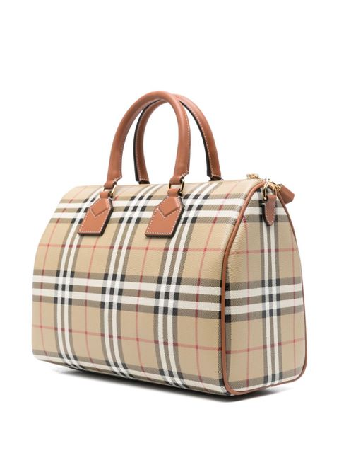 Burberry house check-pattern tote bag - Neutrals - zdjęcie produktu nr 2