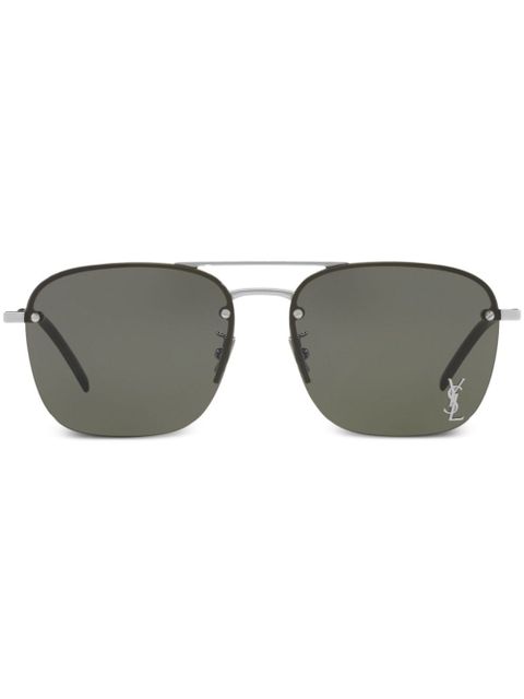 Saint Laurent Eyewear SL 309 M metal sunglasses - Silver