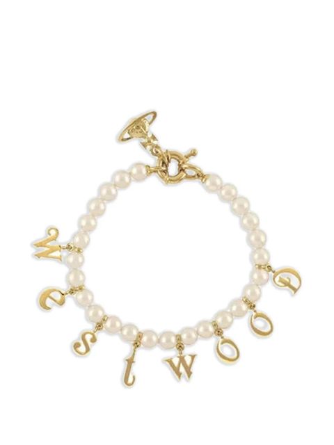 Vivienne Westwood Leanne Twin pearl bracelet - Gold - zdjęcie produktu nr 1