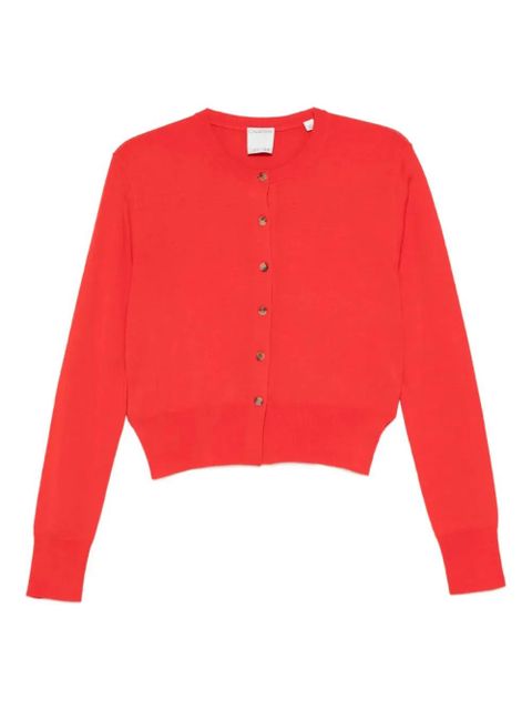 CALVIN KLEIN COLLECTION Lila merino-wool cardigan - Red - zdjęcie produktu nr 1