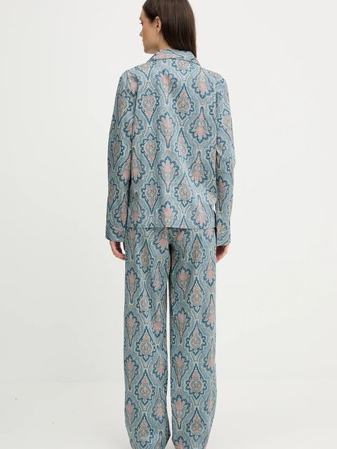 Lauren Ralph Lauren piżama damska kolor niebieski ILN92476