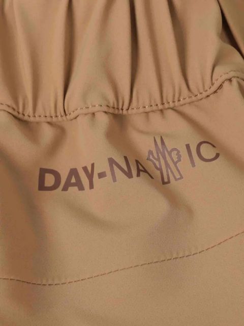 Moncler Grenoble logo-print cargo trousers - Brown