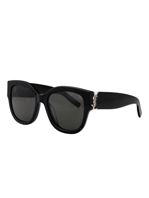 Saint Laurent Eyewear cat-eye frame sunglasses - Black - zdjęcie produktu nr 2