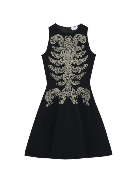 Alexander McQueen sleeveless mini dress - Black - zdjęcie produktu nr 2
