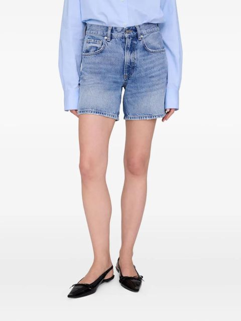 ANINE BING Heath denim shorts - Blue - zdjęcie produktu nr 1