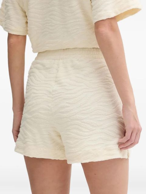 MC2 Saint Barth wave-textured shorts - Neutrals