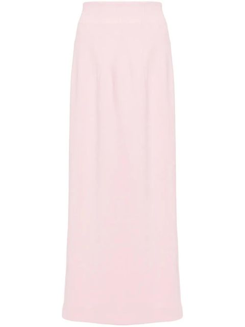 STAUD Jeremiah crepe maxi skirt - Pink - zdjęcie produktu nr 1