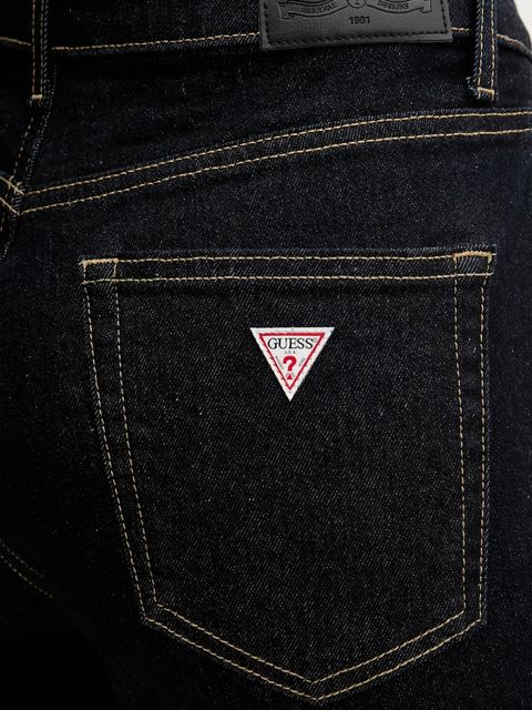 Guess Jeans jeansy damskie kolor granatowy W4BA92 D5CB4