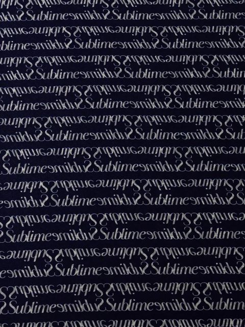 Tory Burch lettering-pattern scarf - 401