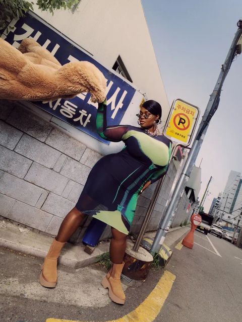 UGG buty zamszowe Classic Twin Seam New Heights damskie kolor brązowy na platformie lekko ocieplone 1158313-CHE