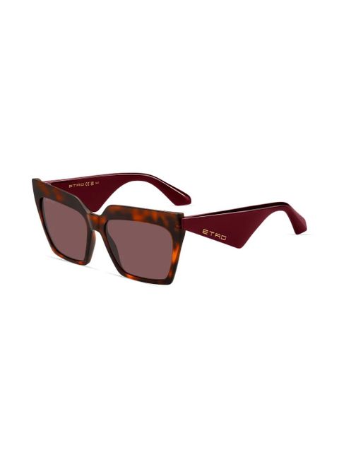 ETRO Tailoring cat-eye sunglasses - Red - zdjęcie produktu nr 2