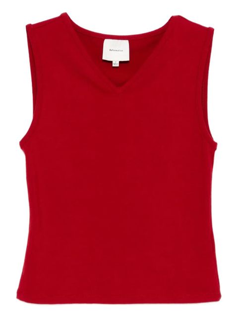Reformation Wren tank top - Red - zdjęcie produktu nr 1
