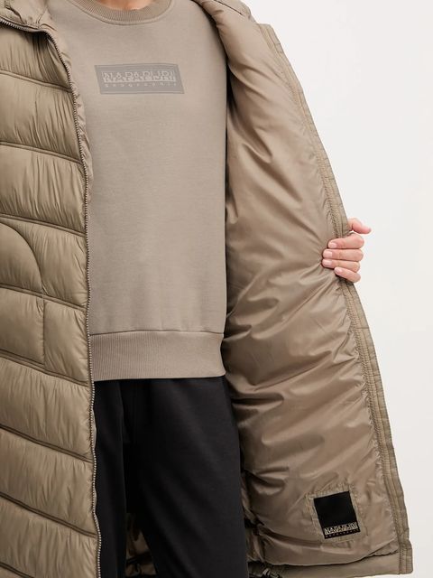 Napapijri kurtka A-Ega kolor zielony zimowa NP0A88XFN1T1 - zdjęcie produktu nr 2