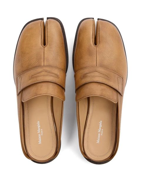 Maison Margiela Tabi City leather mules - Neutrals - zdjęcie produktu nr 2