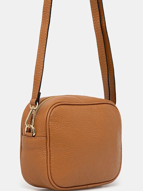 Answear.LAB torebka skórzana kolor brązowy