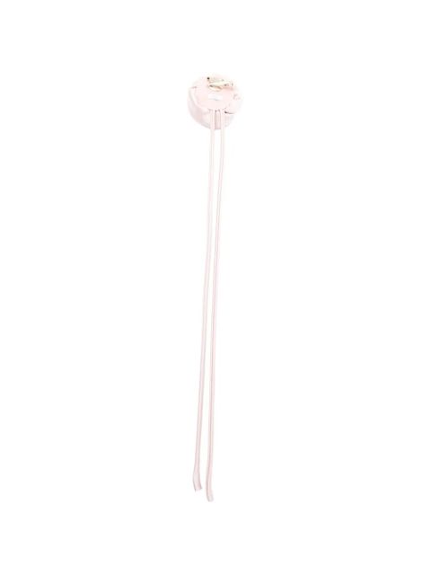 Max Mara floral-detail long-streamer brooch - Pink