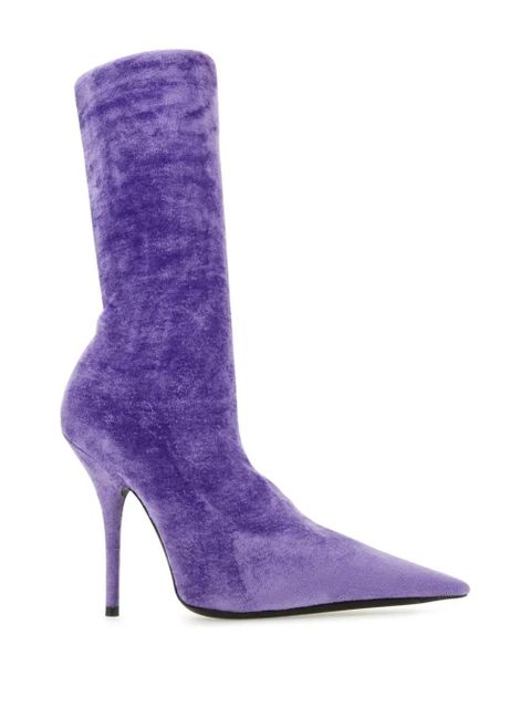 Balenciaga Knife 110mm ankle boots - Purple - zdjęcie produktu nr 2