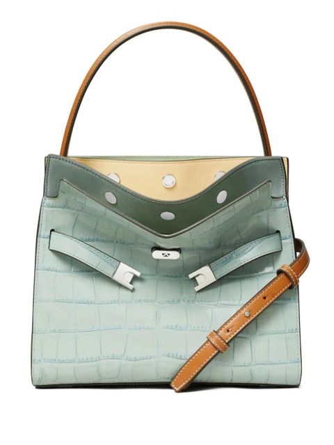 Tory Burch small Lee Radziwill tote bag - Blue - zdjęcie produktu nr 1