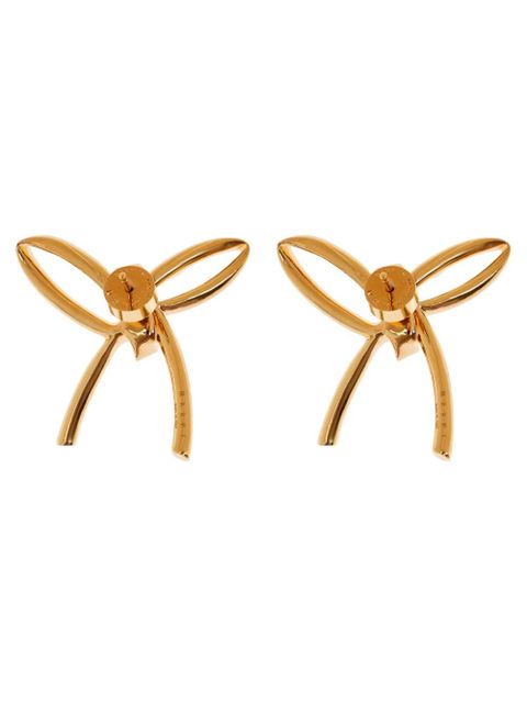 Marni bow-embellished earrings - Gold