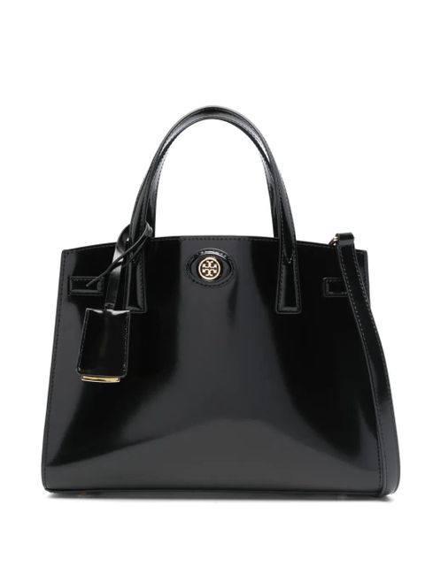 Tory Burch small Robinson Spazzolato tote bag - Black - zdjęcie produktu nr 1