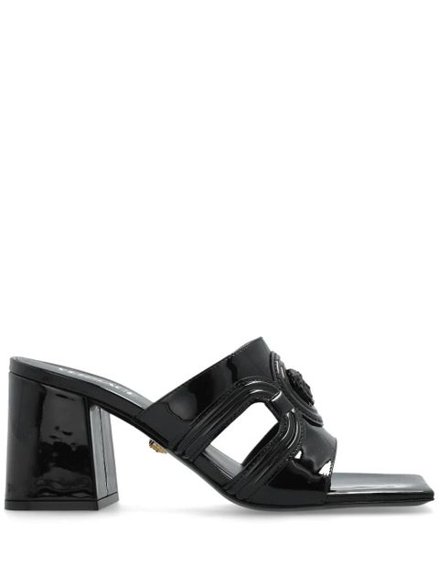Versace 70mm Medusa '95 patent mules - Black - zdjęcie produktu nr 1