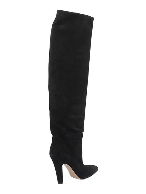 Paris Texas 100mm Elsa pointed-toe over-the-knee boots - Black - zdjęcie produktu nr 2
