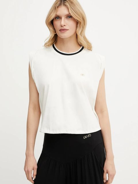 Liu Jo t-shirt bawełniany - zdjęcie produktu nr 1