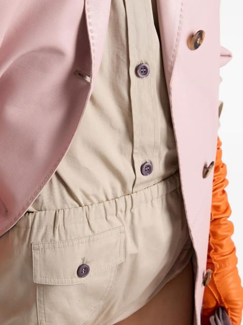 Prada poplin shorts - Neutrals