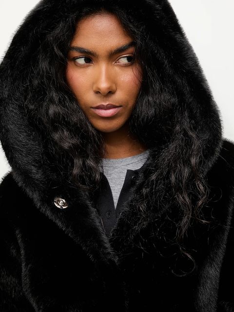 Answear.LAB płaszcz kolor czarny - zdjęcie produktu nr 2