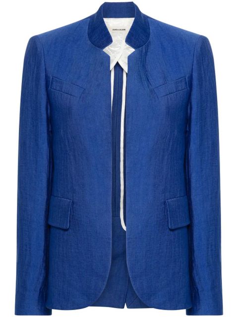 Zadig&Voltaire Very open-front blazer - Blue - zdjęcie produktu nr 1