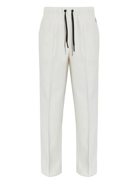 Moncler Grenoble drawstring logo track pants - White - zdjęcie produktu nr 1