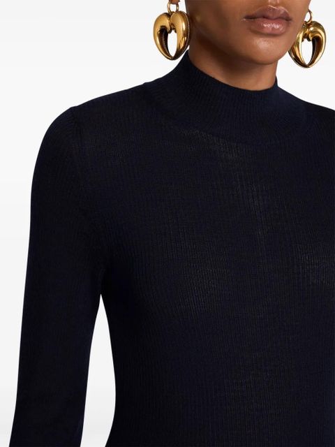 ETRO ribbed sweater - Blue