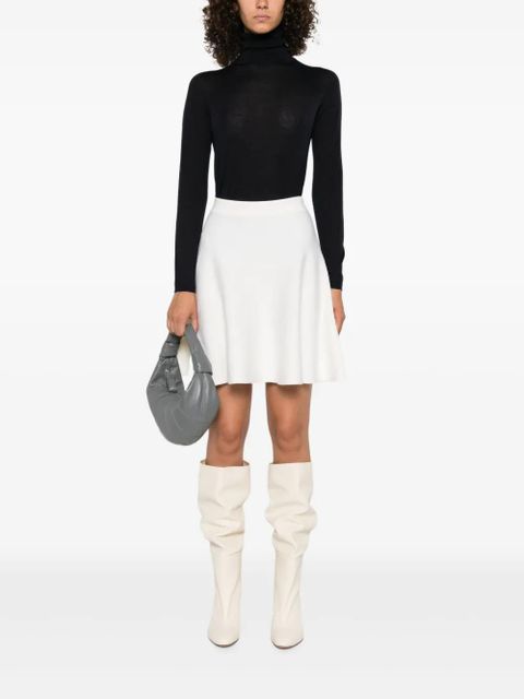 Max Mara wool flared skirt - Neutrals