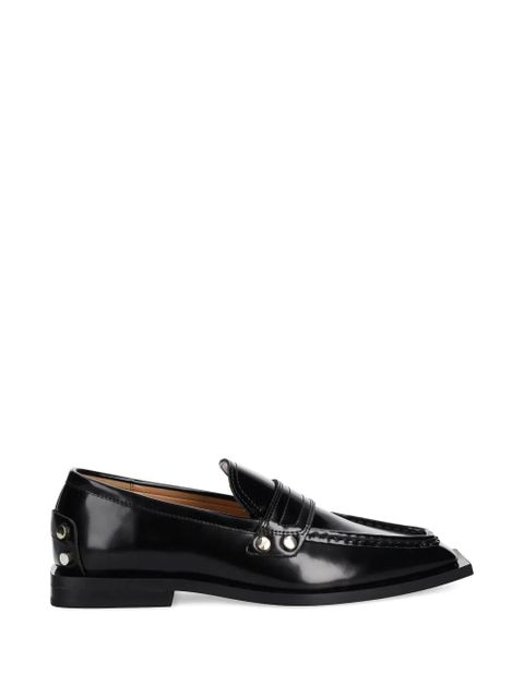 GANNI studded loafers - Black - zdjęcie produktu nr 1