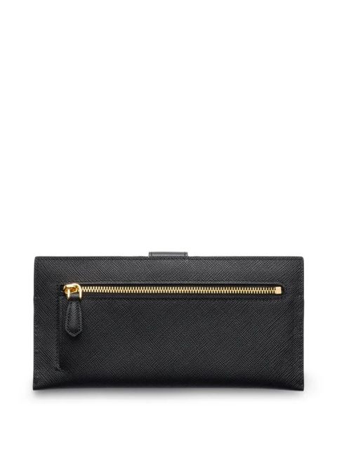Prada triangle-logo wallet - Black - zdjęcie produktu nr 2