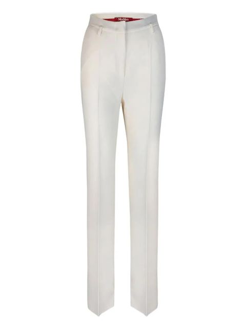 Max Mara pleated-front trousers - White - zdjęcie produktu nr 1