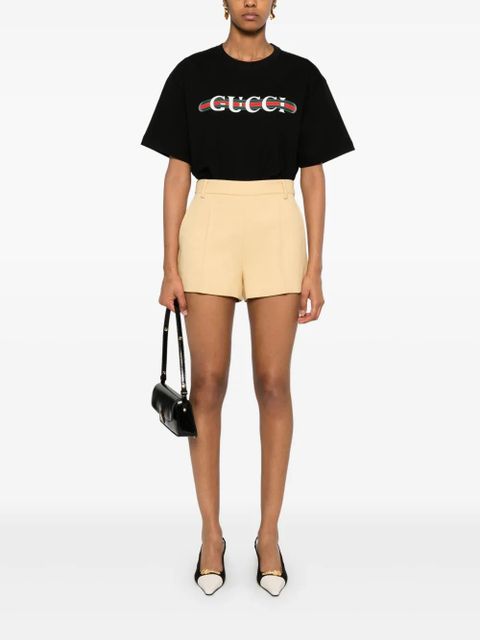Gucci printed cotton T-shirt - Black - zdjęcie produktu nr 2
