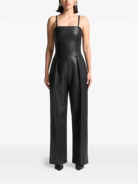 Manière De Voir detachable straps tailored jumpsuit - Black - zdjęcie produktu nr 1