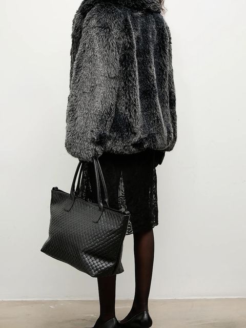 Answear.LAB kurtka kolor szary przejściowa - zdjęcie produktu nr 2